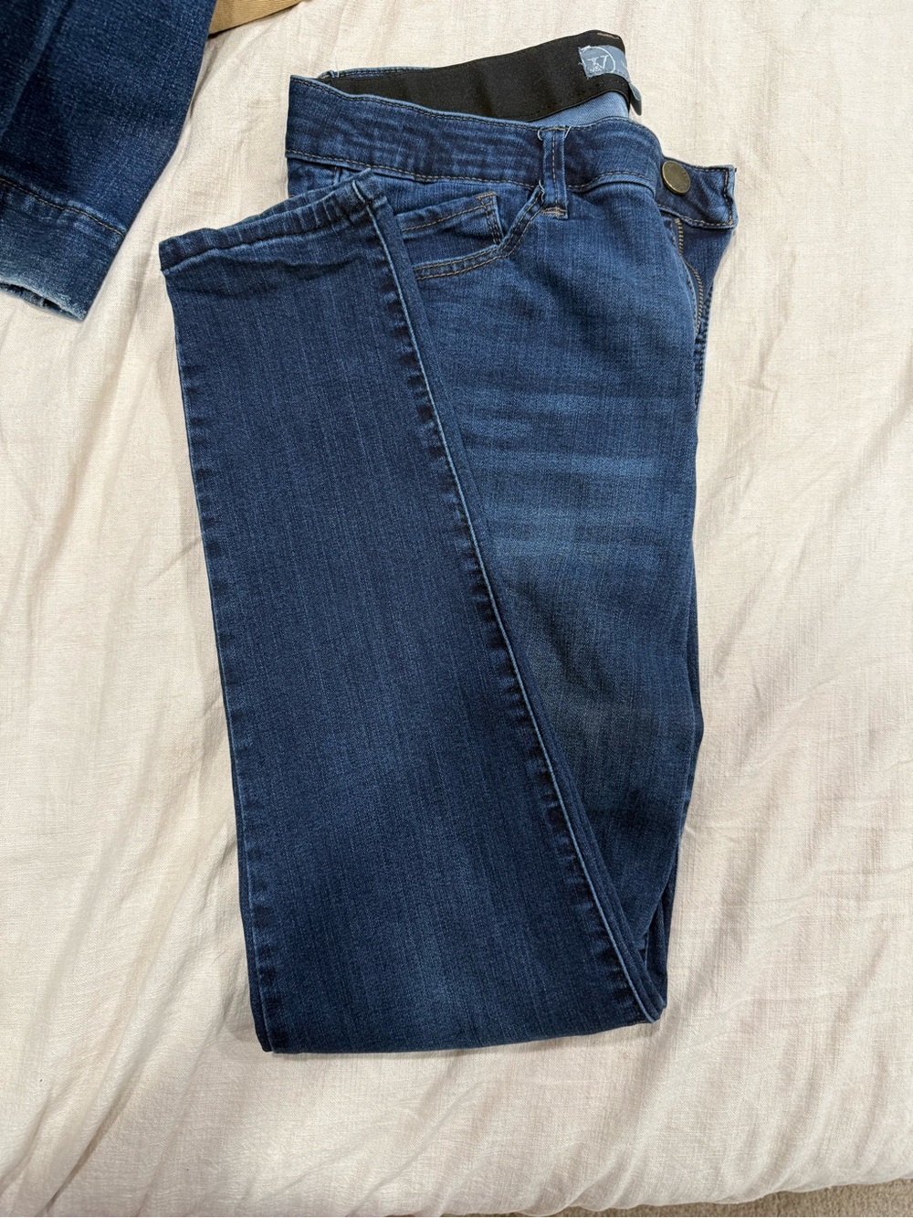 Wit & Wisdom Dark Indigo Skinny Jeans